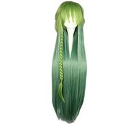SEIZIS Cosplay Wig Perruque Anime Amnesia Cosplay Ukyo Perruque,Perruque Longue Verte,Perruque Costume Halloween,pour Halloween,Fête Costumée,Série Anime,Événement Cosplay,Concerts