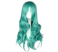 SEIZIS Cosplay Wig Perruque Anime for Bleach Neliel Perruque Cosplay, Longue Perruque Verte, Perruque Costume Halloween, for Halloween, Fête Costumée, Spectacle Anime, Événement Cosplay, Concerts