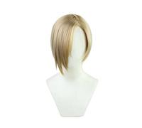 SEIZIS Cosplay Wig Perruque Anime Koume Shirasaka Perruque Cosplay,Perruque Droite Courte,Perruque Costume Halloween,pour Halloween,Fête Costumée,Série Anime,Événement Cosplay,Concerts