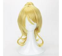 SEIZIS Cosplay Wig Perruque Anime LoveLive!Perruque Cosplay Eli Ayase, Perruque Blonde, Perruque Halloween Costume, for Halloween, fête costumée, Spectacle d'anime, événement Cosplay, Concerts