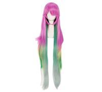 SEIZIS Cosplay Wig Perruque Anime No Game No Life Cosplay Perruque Jibril,Perruque Longue Lolita,Perruque Costume Halloween,pour Halloween,Fête Costumée,Série Anime,Événement Cosplay,Concerts