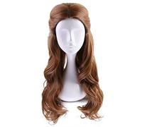 SEIZIS Cosplay Wig Perruque Anime Princesse Belle Perruque, Longue Perruque Ondulée Brune, Perruque Costume Halloween, for Halloween, Fête Costumée, Spectacle Anime, Événement Cosplay, Concerts