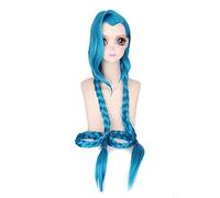 SEIZIS Cosplay Wig Personnage de Jeu Perücke LoL Cosplay Perücken Anime Kunsthaar mit kostenloser Perückenkappe