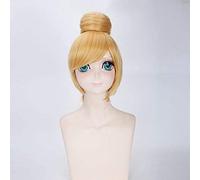 SEIZIS Cosplay Wig Perücke für Fasching Nachtleben CluI Party Dress Up Perücke Cosplay Perücke Disney Princess Wonderful Fairy Tinkerbell Cosplay Perücke 386