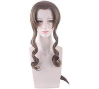 SEIZIS Cosplay Wig Perücke für Karneval Nachtleben CluI Party Dress Up Perücke 7 Ff7 Alice Mixed Braun Iris Gaines Baller Cos Perücke