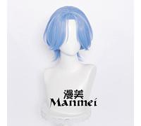 SEIZIS Cosplay Wig SK∞ SK Unlimited Skateboard LAN Yachi River Langa Cos Perruque Hair End Reversed Hairy Bangs Hairy Wig + Send Hair Net