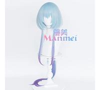 SEIZIS Cosplay Wig Tomorrow's New Operator Water Moon cos wig ark Mixed Color Gradient wig
