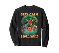 Séjour Capy Capybara Zen Forêt Nature Méditation Sweatshirt