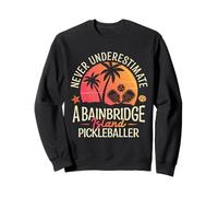 Séjour d'un Joueur de Pickleball en Voyage sur l'île de Bainbridge Sweatshirt