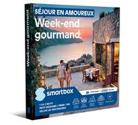 Coffret cadeau SmartBox Séjour en amoureux Week-end gourmand