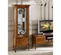 Séjour rtv Vitrine Meubles de rangement Design tv Art déco Vitrines Set Armoire