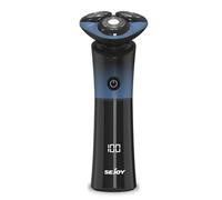 Sejoy Rasoirs électriques rechargeables pour homme, tête magnétique avec lame à dégagement rapide, auto-affûtant, IPX6, rasoirs électriques longue durée pour homme, Skyline