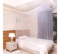 Sekey, 220x100x200 cm Moustiquaire pour Lits Simples | Écran de Protection Anti-Insectes | Kit de Suspension Complet, Filet rectangulaire Qui Vous protège et Repousse Les Insectes