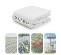 Sekey 32 g/m² Filet Anti Insecte 3 m x 10 m, Filets pour Jardin, Protection Contre Les Insectes pour Carré Potager, Tunnel de Serre, Arbres Fruitiers