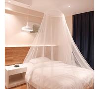 Sekey 60x220x850 cm Moustiquaire pour Lits Simples | Écran de Protection Anti-Insectes | protège et Repousse Les Insectes | Kit de Suspension Complet | Système d'installation Rapide et Facile