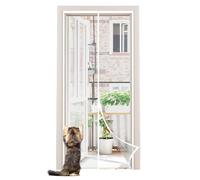 Sekey 95x210cm Ligne de Pêche Porte Moustiquaire Magnétique, Rideau magnétique anti-insectes, Ouverture et Fermeture Silencieuses, Facile à Apposer et à Assembler, Non Besoin de Perçage