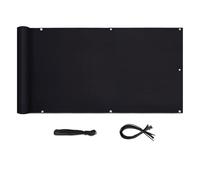 Sekey Brise-Vue pour Balcon Couverture de confidentialité Écran Polyster Vent Protection 90 x 500cm