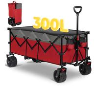 Sekey Chariot de transport allongé pliable et rabattable 48 po de long, charge maximale 200 kg