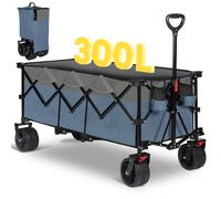 Sekey Chariot de transport pliable extensible 48 pouces L capacité de charge 200 kg