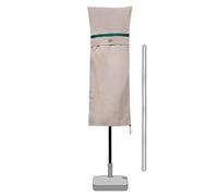 Sekey Housse de Protection pour 270cm x 460cm Parasol de Jardin Double avec Deux Hauts,100% Polyester,imperméable,Kaki.