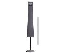Sekey Housse de Protection pour Parasol de Jardin de 350 cm/200 x 300 cm, avec Ouvertures d'aération, Housse pour Parasol de marché, Parasol de Balcon, imperméable