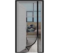 Sekey Moustiquaire de porte contre les rayures de chat - En fibre de verre - Rideau magnétique - Pour ouverture latérale - Moustiquaire magnétique - Pour porte de balcon - Installation facile - Sans