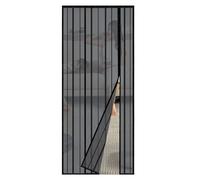 Sekey Moustiquaire de porte contre les rayures de chat - Rideau magnétique pour ouverture latérale - Moustiquaire magnétique pour porte de balcon - Installation facile - Sans perçage - 80 x 200 cm