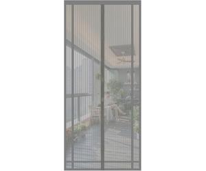 Sekey Moustiquaire découpable pour porte de balcon, magnétique et autocollante, sans perçage, pour portes de balcon, de terrasse et de chambre, 140 x 240 cm, gris