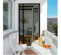 Sekey Moustiquaire Magnétique 110x215 cm pour Porte de Balcon et Terrasse, Fibre de Verre, Sans Perçage