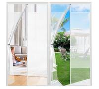 Sekey Zanzariera Magnetica Porta Protezione della Privacy Tenda Magnetica Zanzariera Porta per Balcone, Non Serve Forare