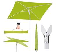 Sekey Parasol Rectangulaire - Avec housse de protection, Pivotant et Ajustable en hauteur, Protection UV UPF50+