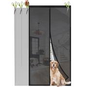 Sekey Ritagliabile Zanzariera Magnetica Porta Tenda Magnetica Zanzariera Porta per Balcone, Non Serve Forare