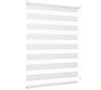 Sekey Store Double Klemmfix sans perçage pour fenêtre, Store Double 85 cm de Large, Store Enrouleur Duo, Protection Solaire, 85 x 100 cm, Lin