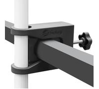 Sekey Support de Parasol Balcon pour Balustrade Rond/Carré 20mm-45mm, pour des Parasol Jusqu'à Ø 40mm