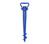 Sekey Support de Parasol de Plage ou Terre Vert avec Chevilles pour Parasol (Bleu)