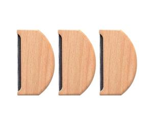 Sekfpnk Ensemble de 3 Peignes en Cachemire, peigne multifonctionnel pour cachemire, peigne à peluches, peigne à peluches, peigne en cachemire, outil anti-bouloches adapté à la laine