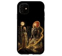 Sekhmet Bastet, déesse Isis, Art cémétique Africain de l'Égypte Coque pour iPhone 11