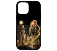 Sekhmet Bastet, déesse Isis, Art cémétique Africain de l'Égypte Coque pour iPhone 12 Pro Max