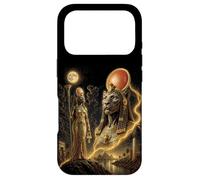Sekhmet Bastet, déesse Isis, Art cémétique Africain de l'Égypte Coque pour iPhone 17 Pro