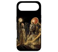 Sekhmet Bastet, déesse Isis, Art cémétique Africain de l'Égypte Coque pour iPhone Air