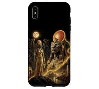 Sekhmet Bastet, déesse Isis, Art cémétique Africain de l'Égypte Coque pour iPhone XS Max