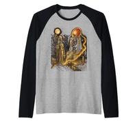 Sekhmet Bastet, déesse Isis, Art cémétique Africain de l'Égypte Manche Raglan