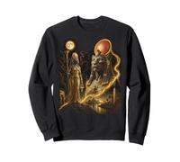 Sekhmet Bastet, déesse Isis, Art cémétique Africain de l'Égypte Sweatshirt