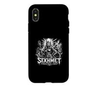 Sekhmet Wraith Porte Un Mythe de la lionne crinière Coque pour iPhone X/XS