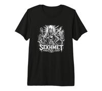 Sekhmet Wraith Porte Un Mythe de la lionne crinière T-Shirt Haut de Gamme