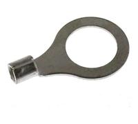 SeKi 14045 Lot de 25 cosses de câble à bague 4,0-6 mm² M12 Argenté