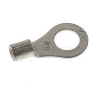 SeKi 14055 Lot de 25 cosses de câble à bague Argenté 10-16 mm