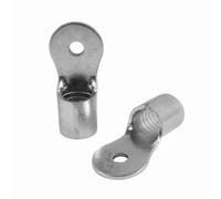 SeKi 14072 Lot de 10 cosses de câble à bague 70 à 95 mm Argenté