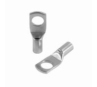 SeKi 14078 Lot de 10 cosses de câble M6 Argenté 6 mm
