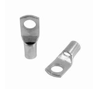 SeKi 14093 Lot de 10 cosses de câble pour tube M8 Argenté 25 mm